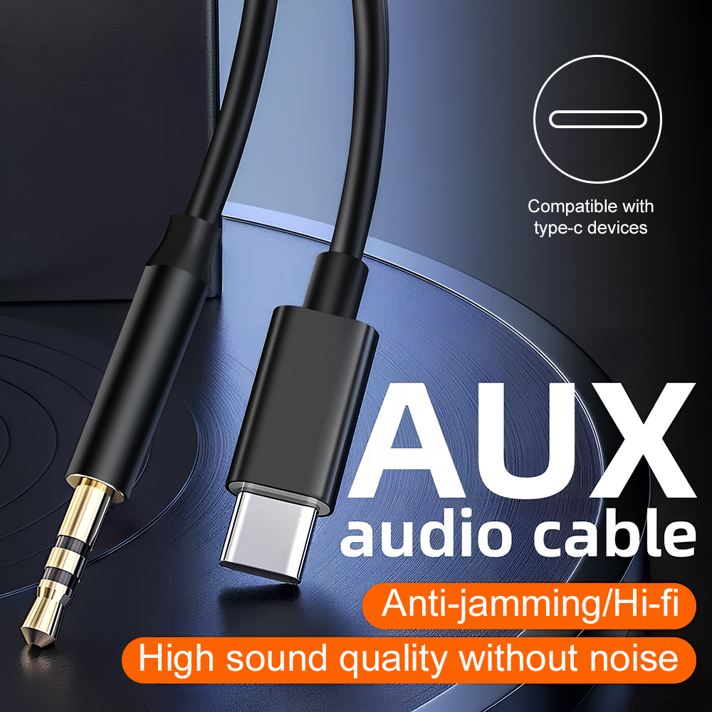 Gaming Console Connect With Phone - Кабель Type-C на 3,5 мм AUX,
