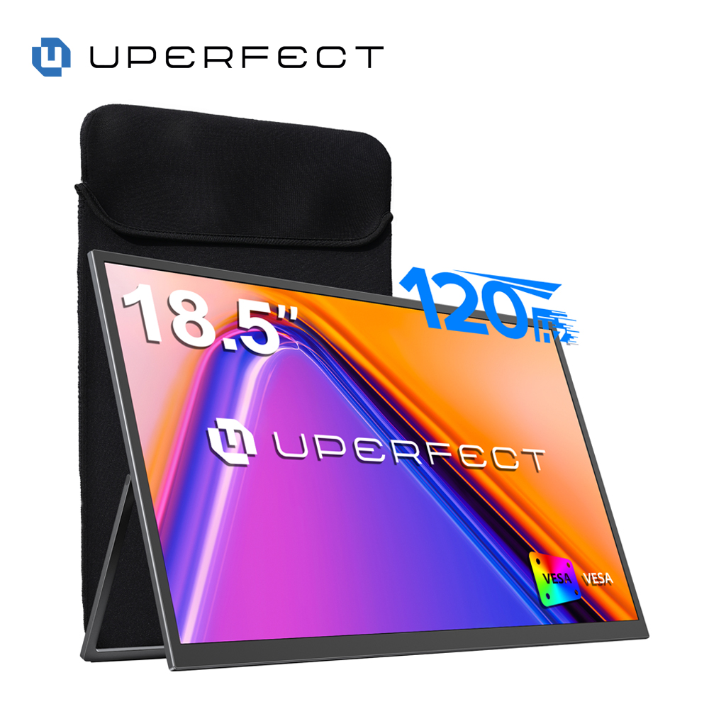 Gaming Console X80 - Портативный монитор Uperfect 18,5 дюймов, 120
