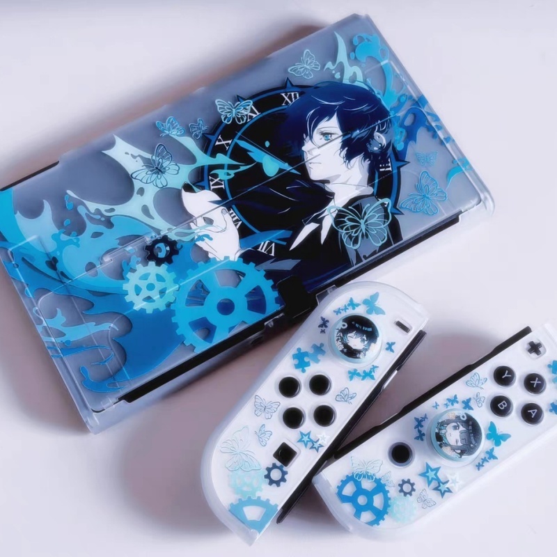 Nintendo Switch Case - Горячая новинка: Полупрозрачный чехол с рисунком