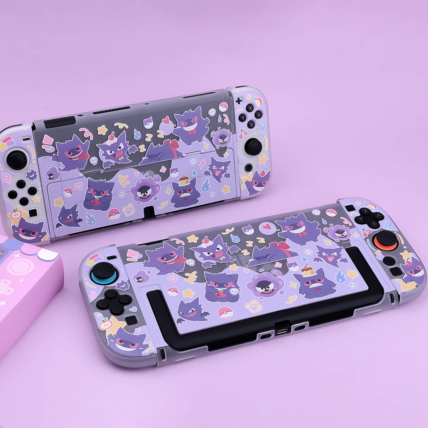 Nintendo Switch Case - Полупрозрачный жесткий защитный чехол для Nintendo