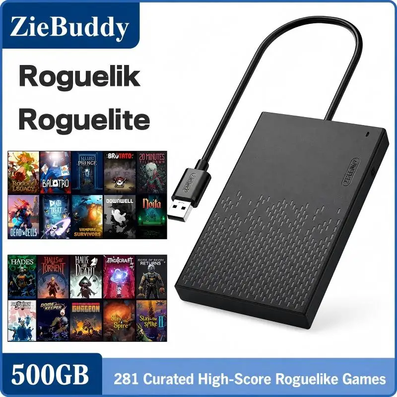 Gaming Console Download - Игровой жесткий диск ZieBuddy Plug and