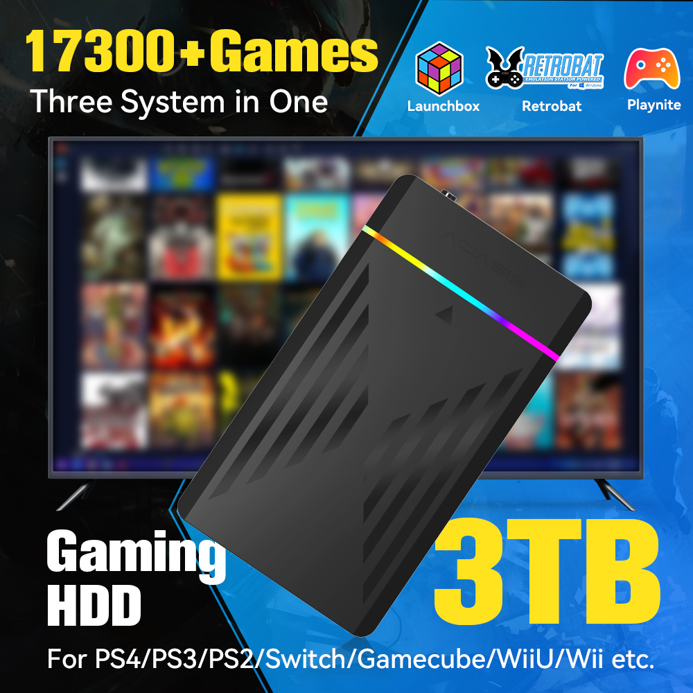 Gaming Console In Chinese - Портативная игровая консоль LaunchBox/Retrobat/Playnite 3 ТБ