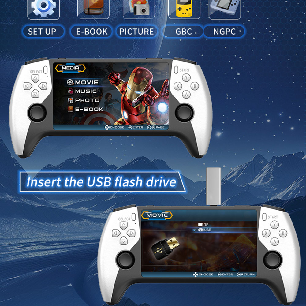 Новая портативная игровая конс – обзор и цена Gaming Console In Chinese