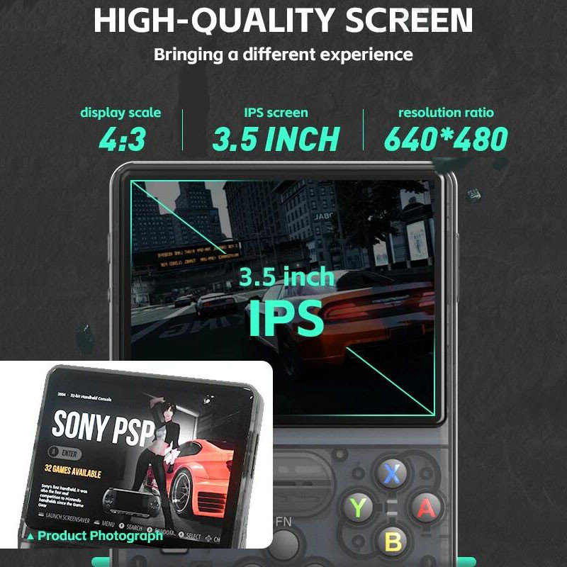 Mini R36S Ретро портативная иг – обзор и цена Gaming Console X80