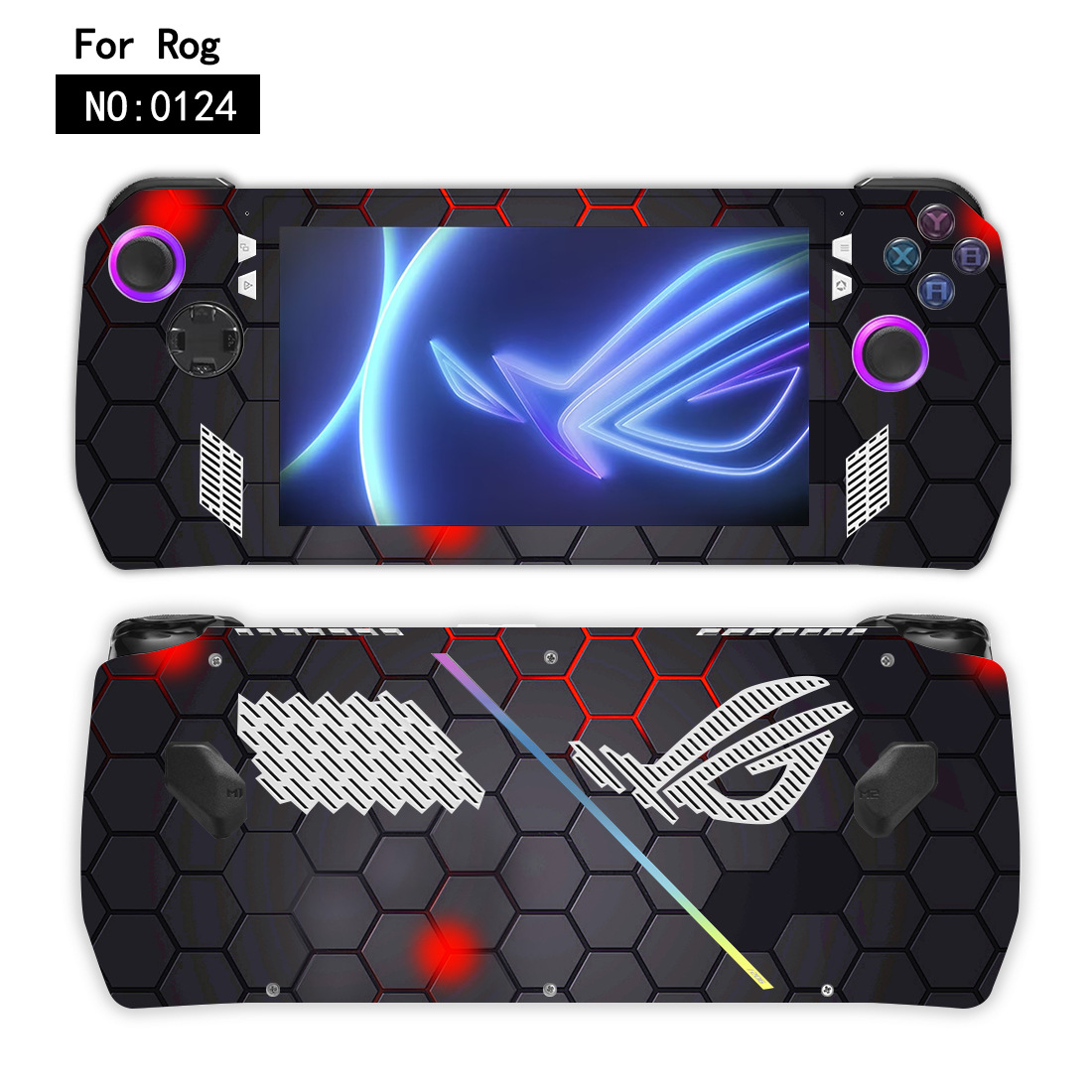 Новый чехол с наклейками для к – обзор и цена Gaming Console Asus Rog