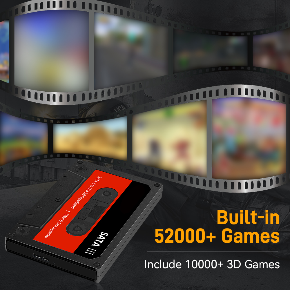 Эмулятор Batocera 500G/2T, игр – обзор и цена Gaming Console In Chinese