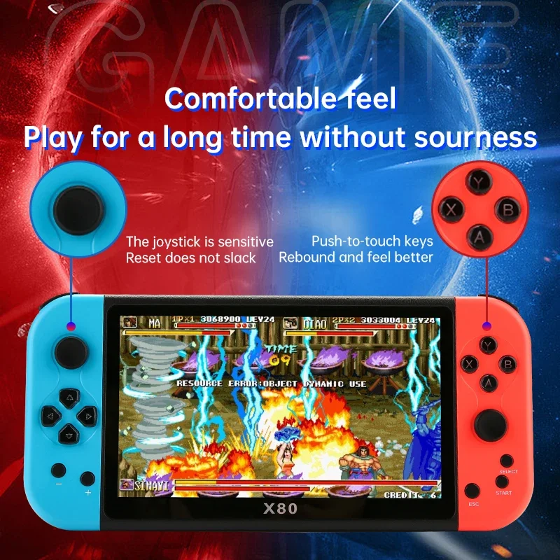 Ручная консоль Experience Retr – обзор и цена Gaming Console X80