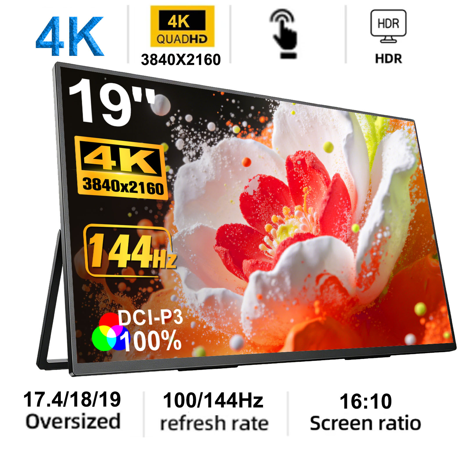 Портативный игровой монитор 4K – обзор и цена Gaming Console Connect With Phone
