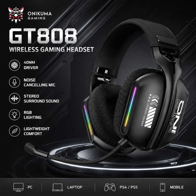 Игровая гарнитура ONIKUMA GT80 – обзор и цена Gaming Console Apple